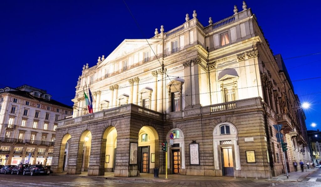 Milano vaatamisväärsus - La Scala ooperimaja