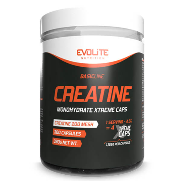 Evolite Creatine Monohydrate Xtreme Caps (300 caps)