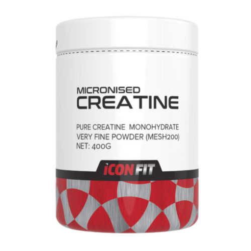 IconFit Micronized Creatine Monohydrate (400g) - infoViking