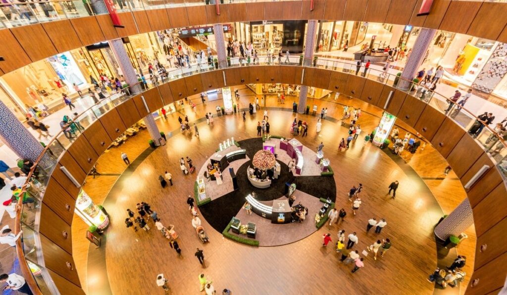 Dubai kaubanduskeskus - vaatamisväärsused