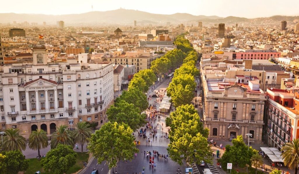 La Rambla avenüü - Barcelona vaatamisväärsused