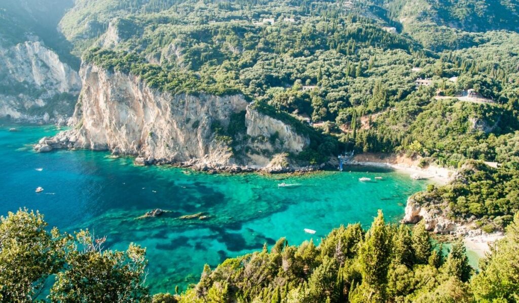 Korfu saare vaatamisvaarsused rannad