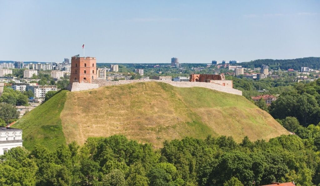 Vilniuse vaatamisvaarsused gediminase torn