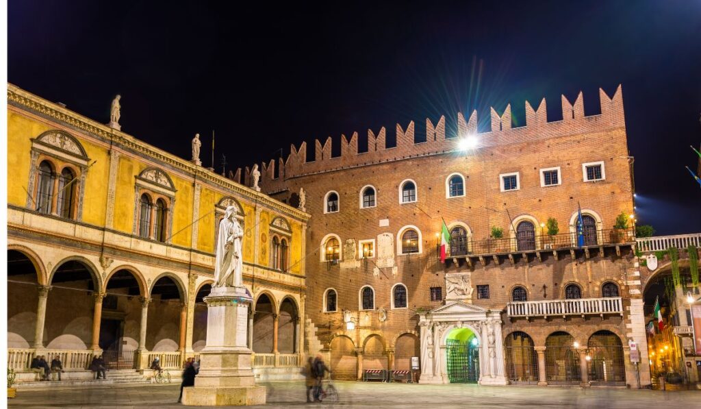 Verona vaatamisvaarsused piazza dei signori